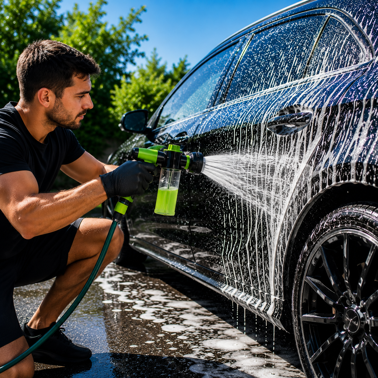 HydroWheel - Pistola de Agua para Vehiculos